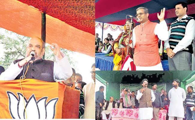 संताल में नेताओं ने लगाया जोर