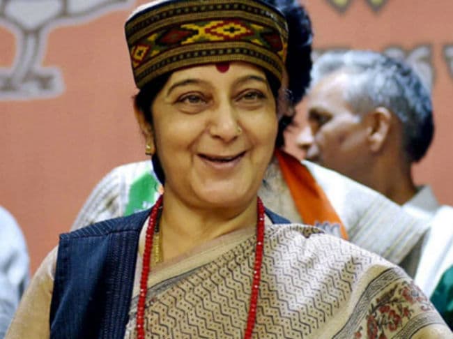 सुषमा दक्षिण कोरिया में, व्यापार मंत्री के साथ की बातचीत