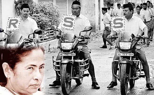 आरएसएस के उत्थान से ममता चिंतित