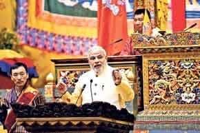 पड़ोसियों के हित में मजबूत भारत