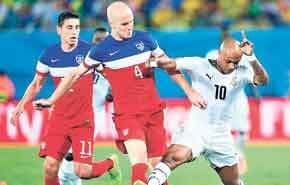 फीफा विश्व कप: ग्रुप जी मुकाबले में अमेरिका ने घाना से लिया बदला