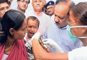 मृत 92 फीसदी बच्चों ने नहीं लिया था टीका : डॉ हर्षवर्धन