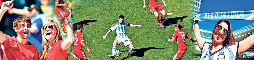 विश्व कप फुटबॉल:स्विटजरलैंड को हराकर मेसी एंड कंपनी क्वार्टर फाइनल में