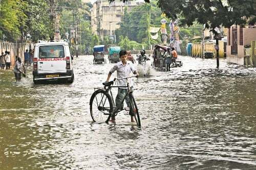 नगर निगम ने डुबाया पटना