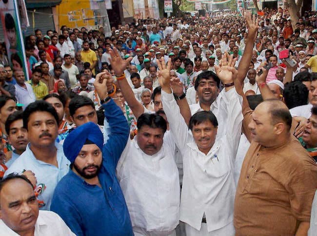 दिल्ली में सरकार बनाने का भाजपा का प्रयास अनैतिक और असंवैधानिक : कांग्रेस