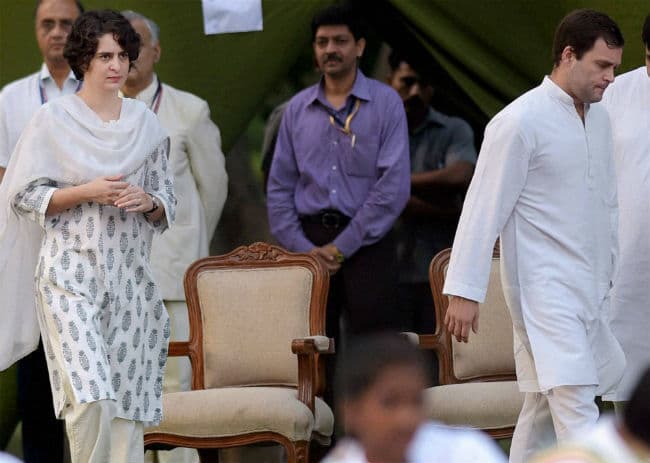 मीडिया पर भड़कीं प्रियंका, कहा, मेरे बेटे को गोद नहीं ले रहे राहुल