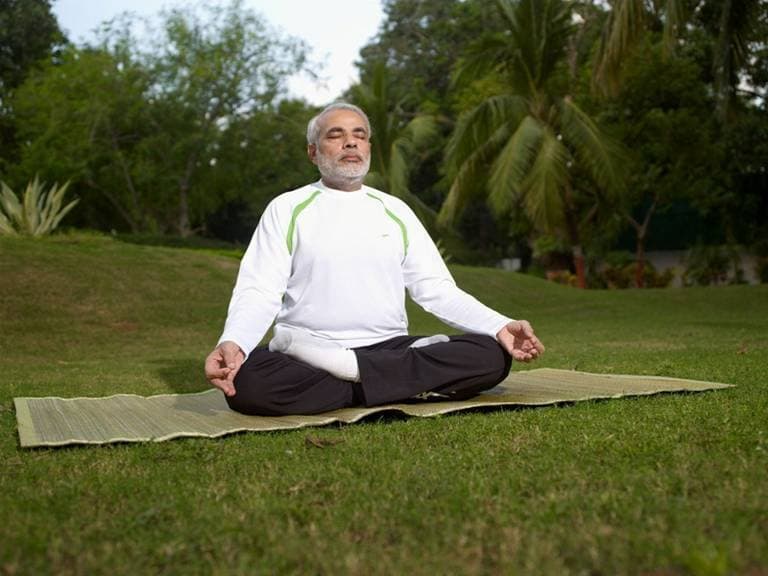 संयुक्त राष्ट्र में मोदी का योग प्रेम