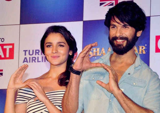 VIDEO : ''शानदार'' शाहिद-आलिया का ''रायता फैल गया...''