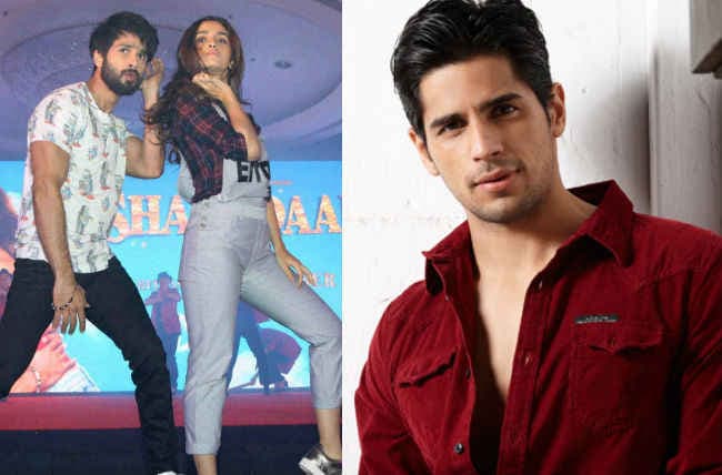 OMG! शाहिद नहीं जानते कौन है सिद्धार्थ मल्होत्रा, देखें वीडियो