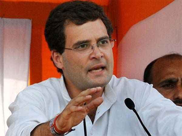 आज राहुल गांधी की तीन सभाएं