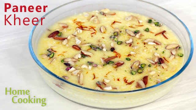 करवाचौथ पर बनाएं, स्पेशल पनीर की खीर