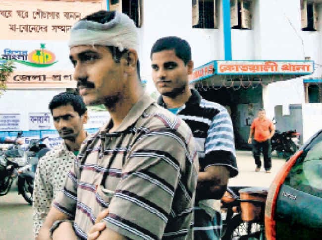 जलपाईगुड़ी में सीआइडी अधिकारी की पिटाई