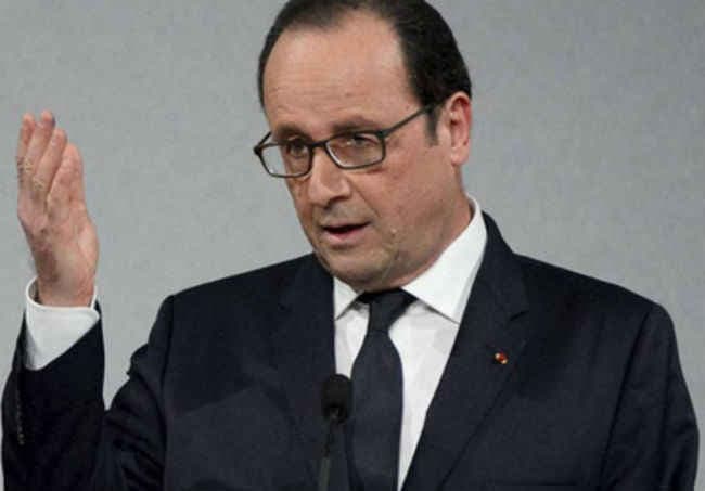 ओलोंद ने दिया सीरिया और IS के खिलाफ हमले तेज करने का आदेश