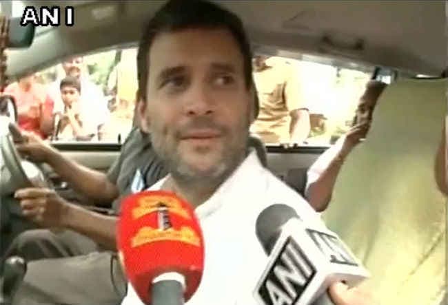 बाढ़ राहत कार्य को लेकर राजनीति नहीं होनी चाहिए : राहुल