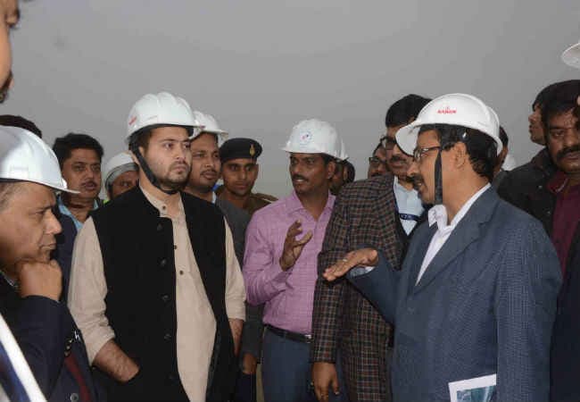 एक्शन में दिखे उपमुख्यमंत्री तेजस्वी यादव