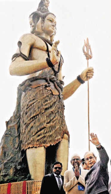 पूर्वी भारत की सबसे बड़ी शिव प्रतिमा का अनावरण