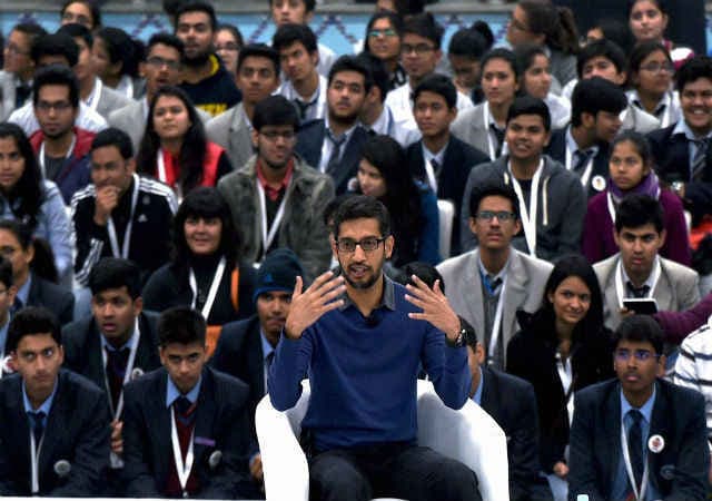 जोखिम लेना अच्छा, लेकिन फोकस बना रहना चाहिए: सुंदर पिचाई