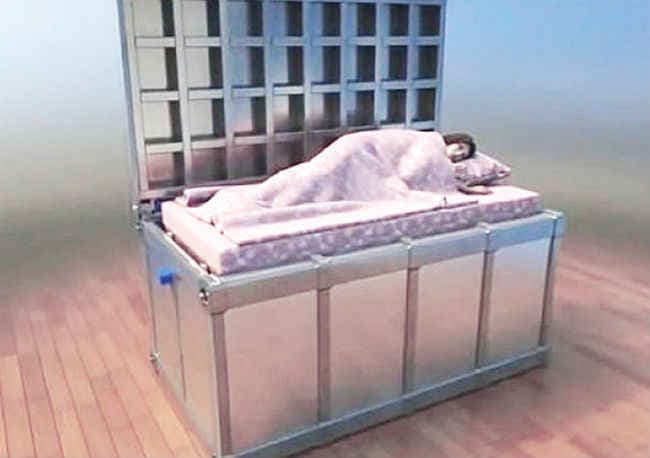 भूकंप आने पर सुरक्षा प्रदान करेगा अर्थक्वेक प्रूफ बेड
