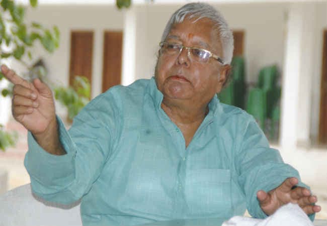 बिहार : बोले लालू लोगों को डरने की जरूरत नहीं