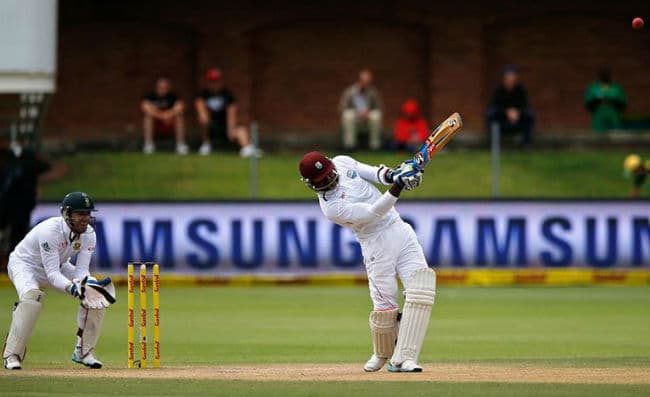 वेस्टइंडीज के साथ खेले जा रहे तीसरे टेस्ट मैच में डिविलियर्स का शतक, दक्षिण अफ्रीका मजबूत स्थिति में