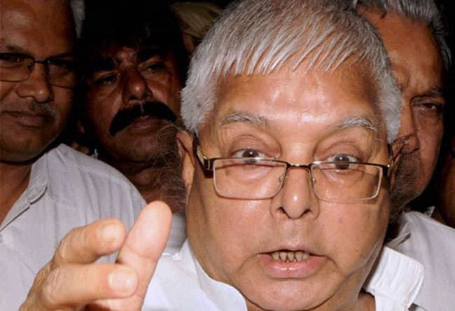 मांझी को हटाने पर कोई चर्चा तक नहीं हुई : लालू