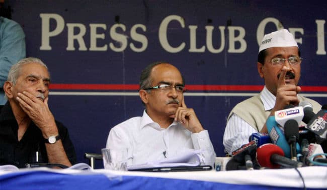 अब प्रशांत भूषण ने आप उम्मीदवारों पर खड़े किये सवाल