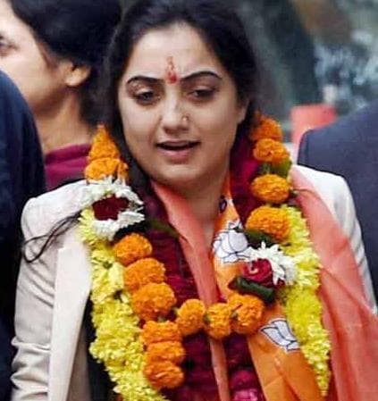 नूपुर शर्मा की पहली चुनावी जंग कहा, नयी दिल्ली सीट फिर रचेगी इतिहास