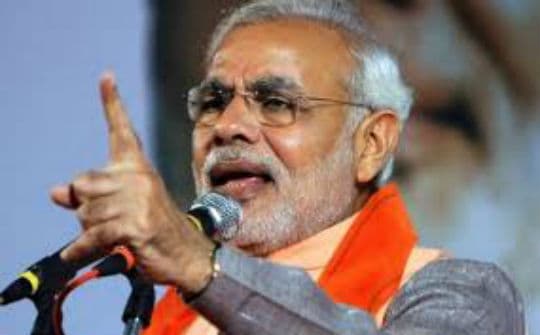 दिल्ली की चुनावी रैली में बोले नरेंद्र मोदी, दिल्ली की बर्बादी दूर करने आया हूं