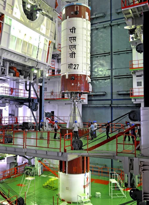 IRNSS-1D छोडने की उल्टी गिनती शुरू