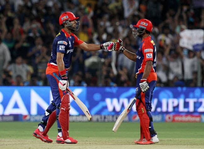 IPL-8 : डुमिनी का ऑलराउंड प्रदर्शन, दिल्ली ने हैदराबाद को चार रन से हराया