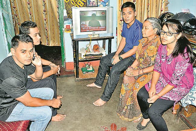 झारखंड में भी कई घर क्षतिग्रस्त