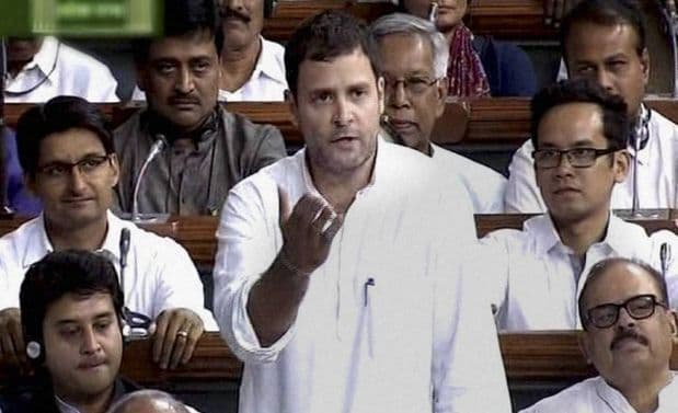 किसानों के मुद्दे को लेकर फिर लोकसभा में गरजे राहुल गांधी, मोदी सरकार पर बोला हमला