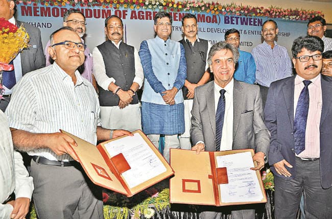 समझौता : पीटीपीएस के लिए हुआ करार, केंद्रीय ऊर्जा मंत्री पीयूष गोयल ने कहा-झारखंड करेगा मेक इन इंडिया का सपना साकार