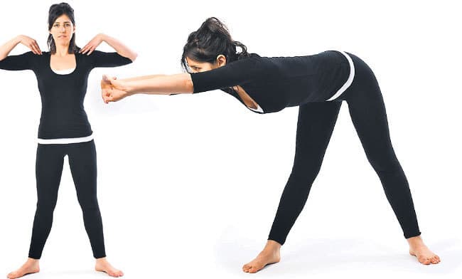 कमर व पीठ का पोषण करता है तिर्यक कटि-चक्रासन