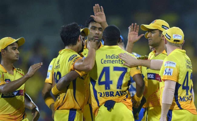 IPL 8 : राजस्थान रायल्स को 12 रन से हराकर शीर्ष चार में पहुंचा चेन्नई सुपर किंग्स