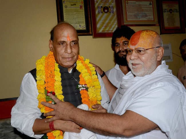 राज्यसभा में बहुमत नहीं, इस बार नहीं बना सकते राम मंदिर के लिए कानून : राजनाथ सिंह