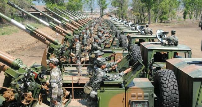 म्यांमार की सीमा पर गोलाबारुद के प्रयोग का अभ्यास करेगा चीन