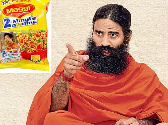 योगगुरु बाबा रामदेव लायेंगे देशी नूडल्स, दवा दुकानों पर शिशु आहार की बिक्री पर रोक संभव