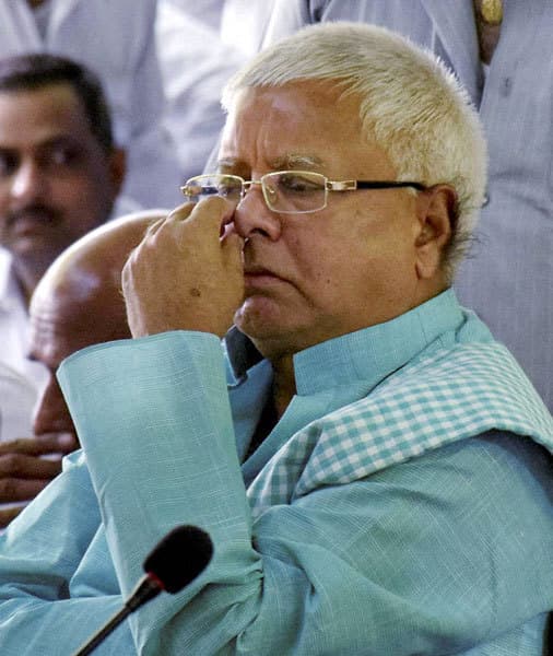 बोले लालू प्रसाद, भाजपा नेताओं की हालत चूहे जैसी