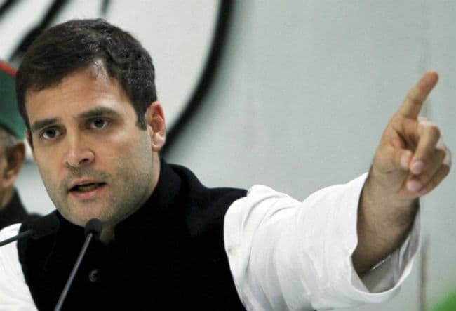 राहुल नरेंद्र मोदी से पूछा, ना खाउंगा, ना खाने दूंगा वादे का क्या हुआ