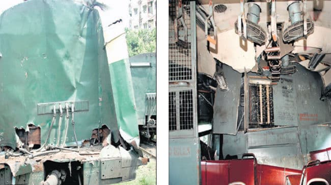 भूस्खलन से रेल पटरी क्षतिग्रस्त, ट्रेनों की आवाजाही बाधित