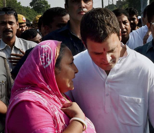 राहुल गांधी की रेहडी-पटरी वालों से मुलाकात को भाजपा ने बताया, पार्ट टाइम पॉलिटिशन का पॉलिटिकल प्रपंच