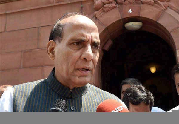 राजनाथ सिंह ने कहा, गुरदासपुर में स्थिति नियंत्रण में है