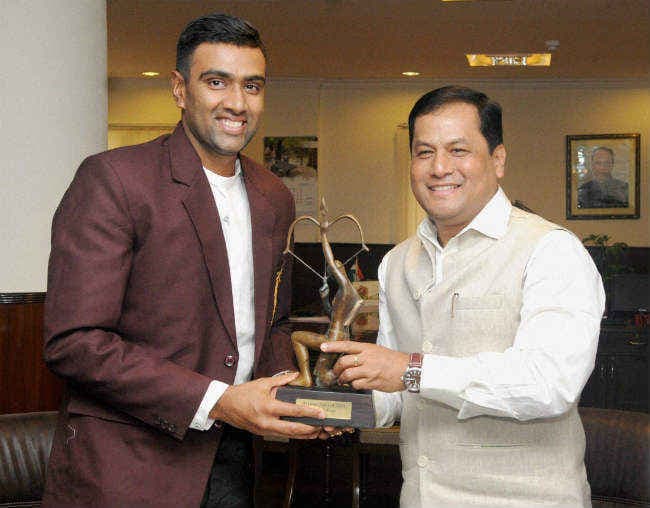 अश्विन को आज दिया गया अर्जुन पुरस्कार