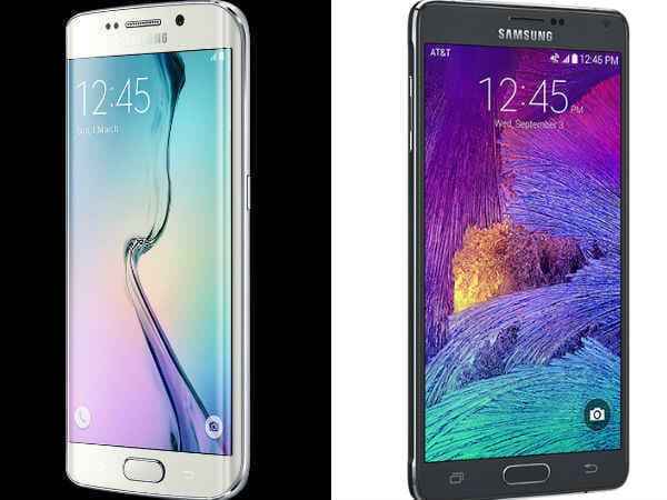 सैमसंग गैलेक्सी S-6 Edge+ स्मार्टफोन और नोट फैबलेट लांच, जानें कीमतें