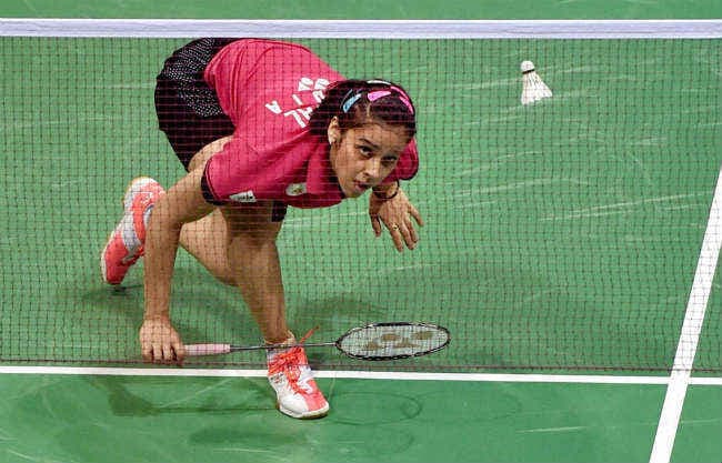 साइना नेहवाल ने खेल प्रबंधन समूह आईओएस से दो साल का करार किया