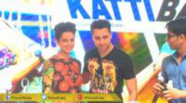 कंगना ने ''कट्टी -बट्टी'' में 24 घंटे तक इमरान को किस किया