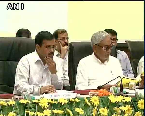 पटना में बोले केजरीवाल, नीतीश सरकार के सुशासन की गूंज दिल्ली तक