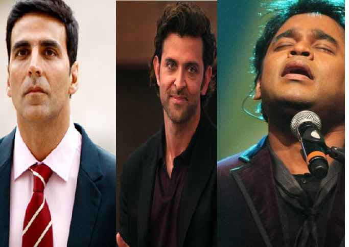 विश्व को बदलने के अभियान से जुड़े अक्षय, ऋतिक और एआर रहमान
