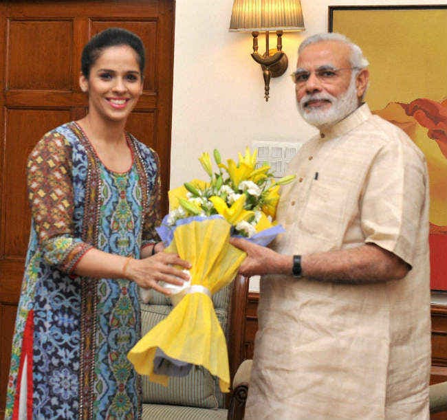 खेलों पर प्रधानमंत्री नरेंद्र मोदी के नॉलेज से साइना हैरान